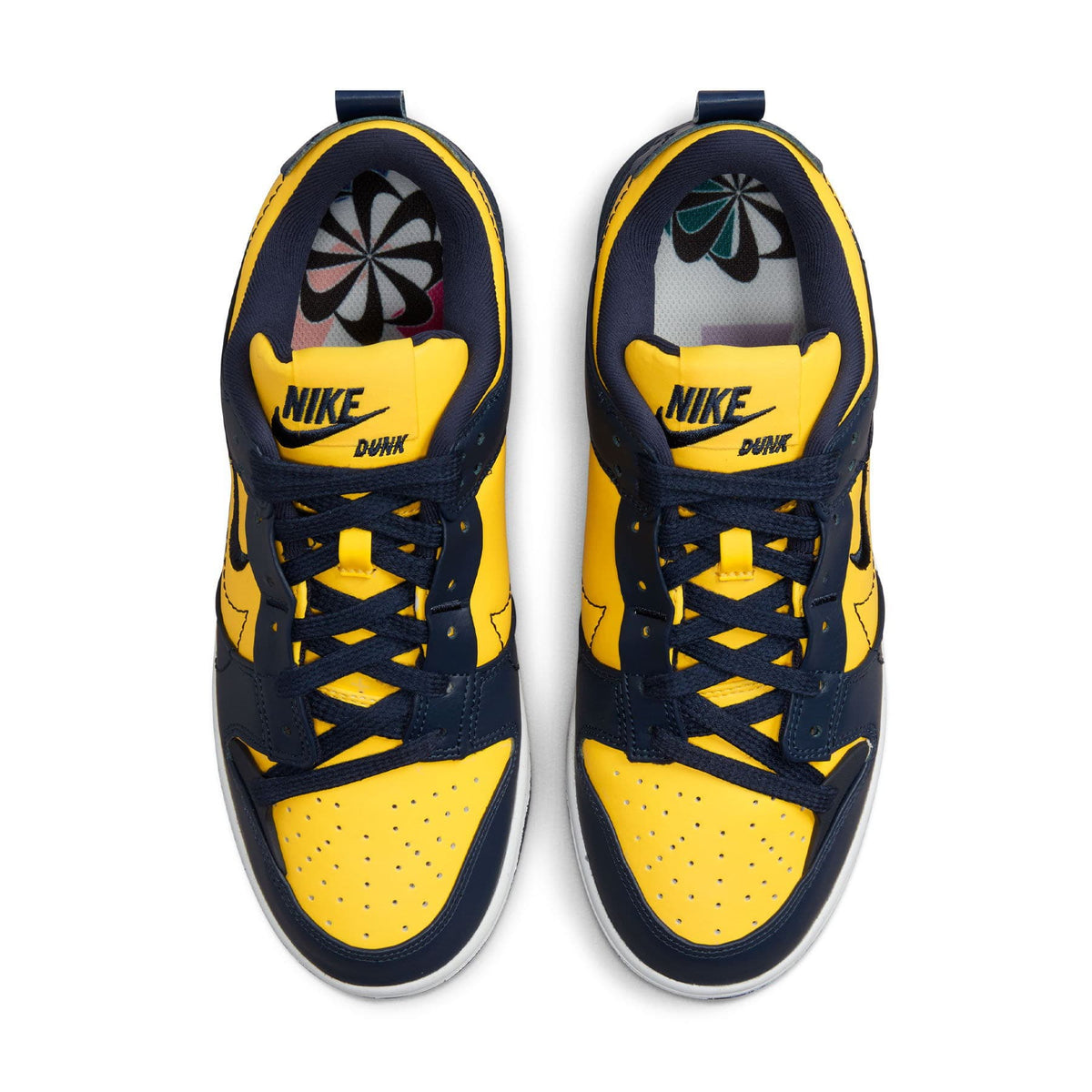Nike Dunk Low Disrupt 2 'Michigan' — UK 2.5 | EU 35.5 | US 5 — Back View
