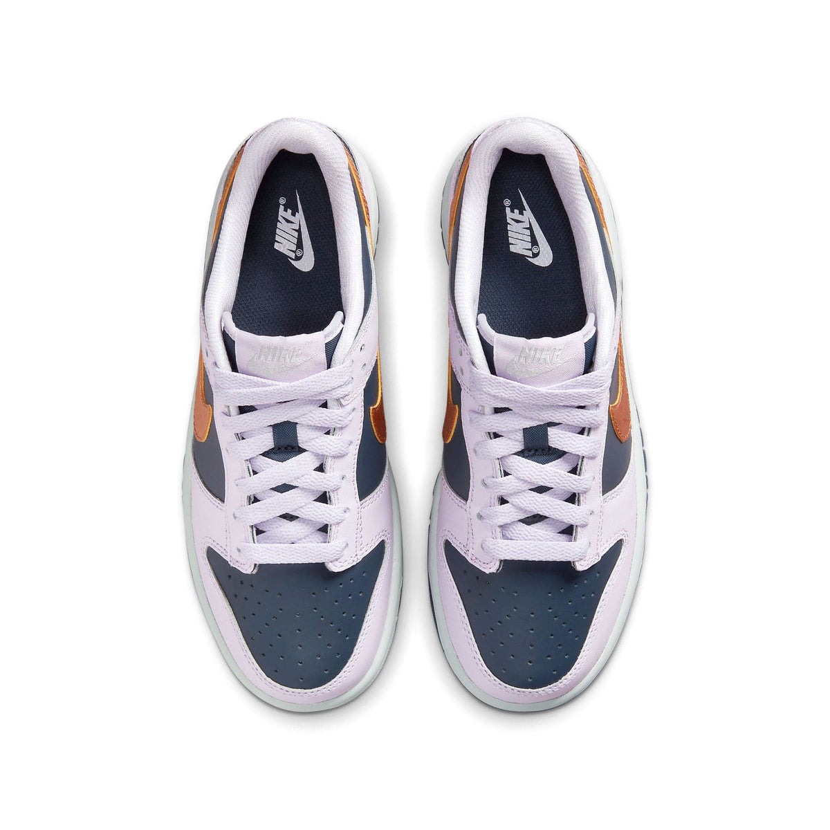 Nike Dunk Low SE GS 'Copper Swoosh' — UK 13.5 | EU 32 | US 1Y — Back View