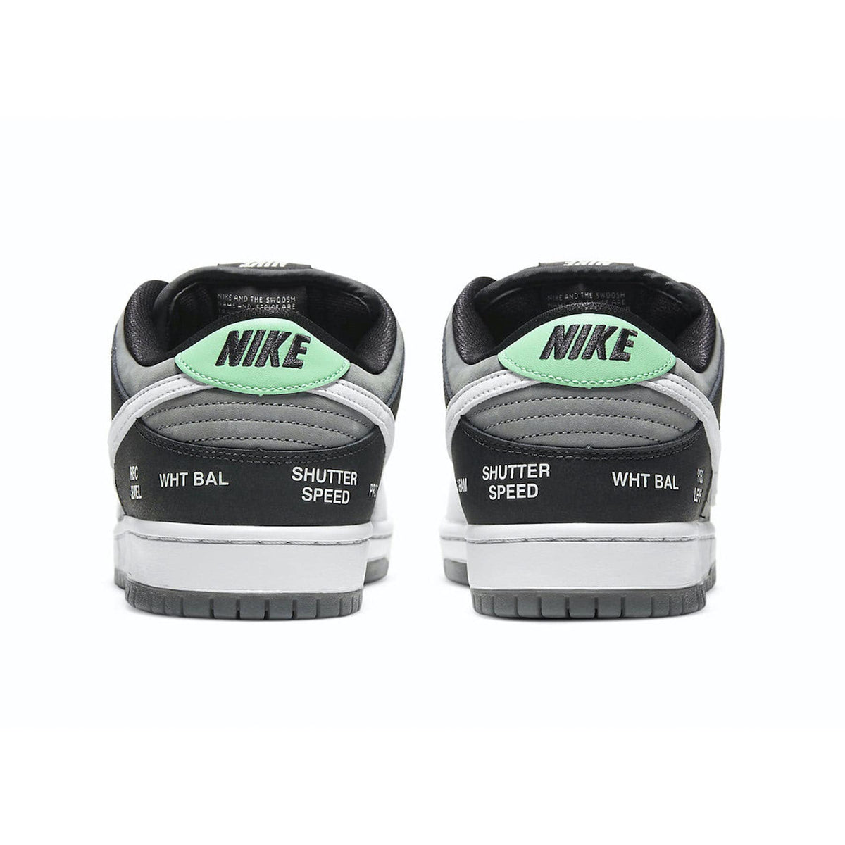 Nike Dunk Low SB 'Camcorder' — UK 3 | EU 35.5 | US 3.5 — Top View