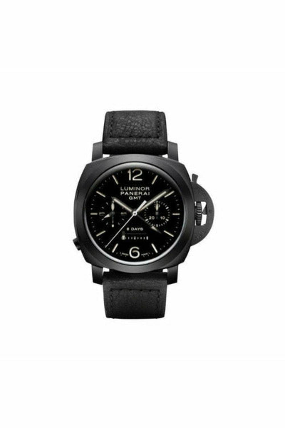 panerai luminor 1950 chrono monopulsante 8 days gmt ceramic 44mm men's watch