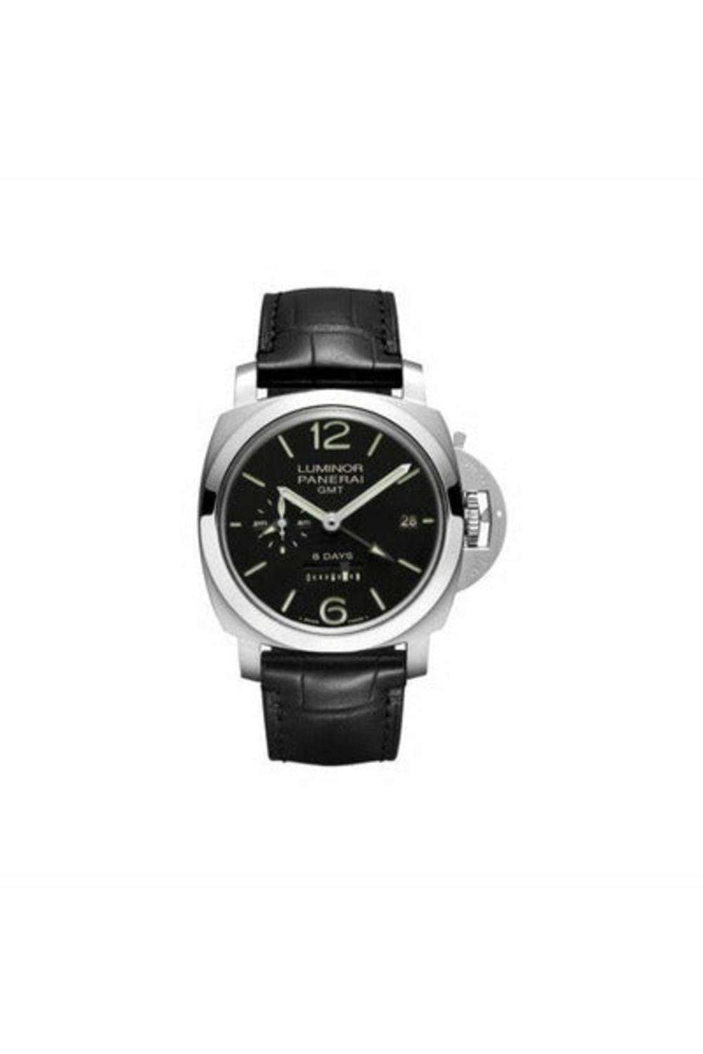 panerai luminor 1950 stainless steel 44mm men's watch ref. pam00233