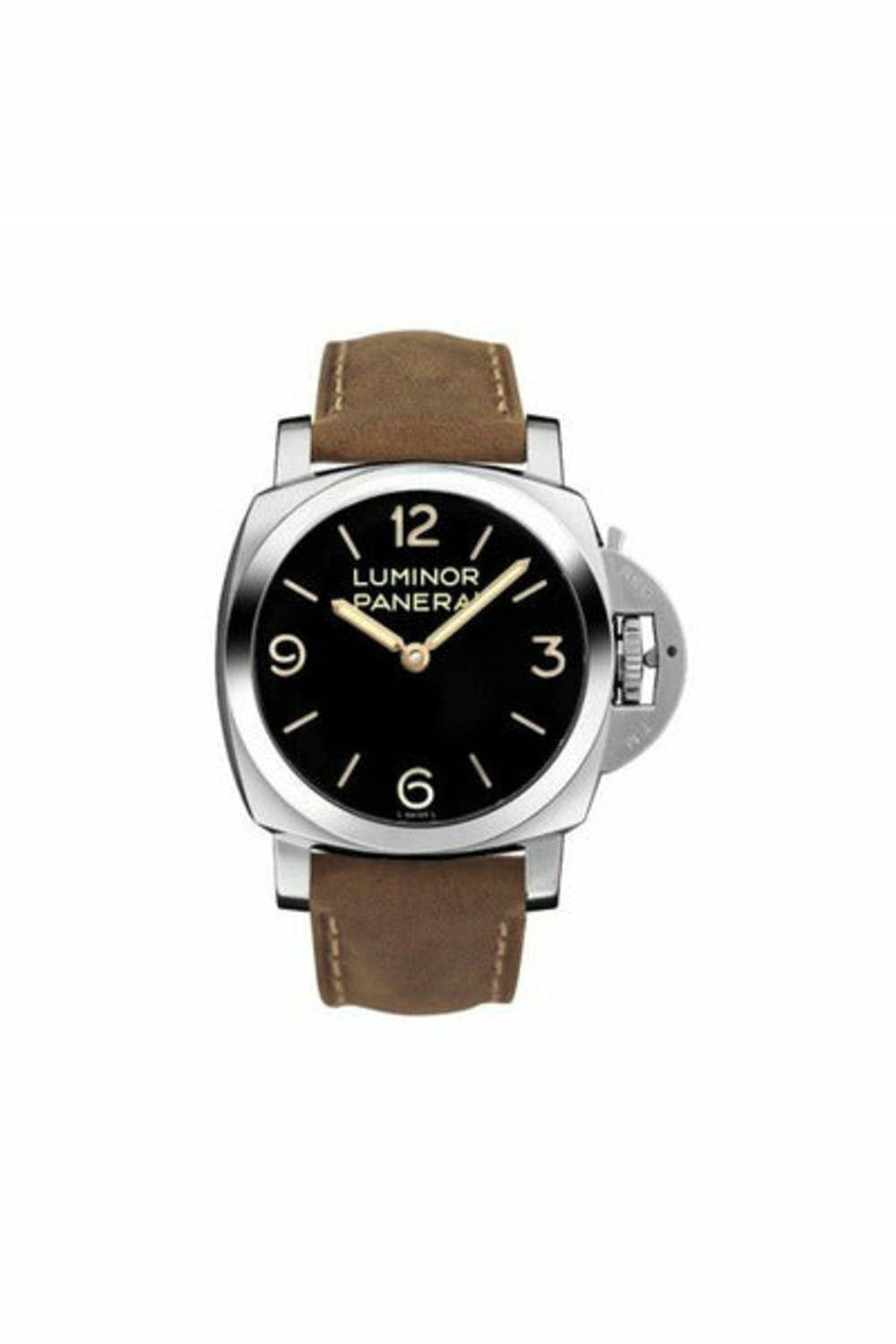 panerai luminor stainless steel 47mm men's watch