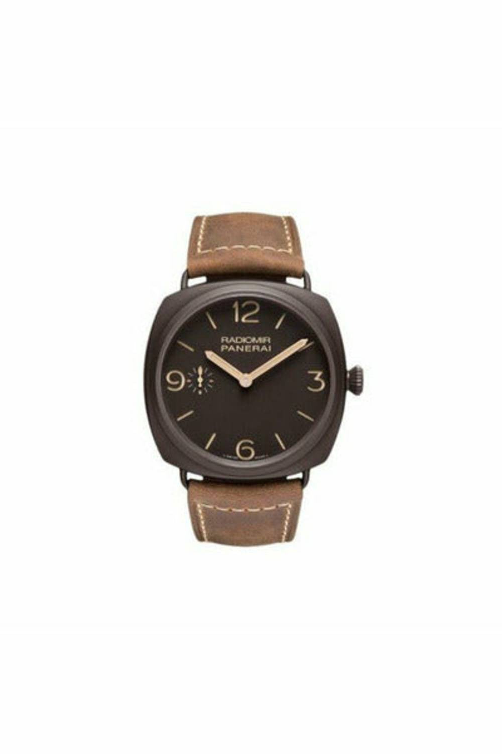 panerai radiomir brown composite 47mm men's watch