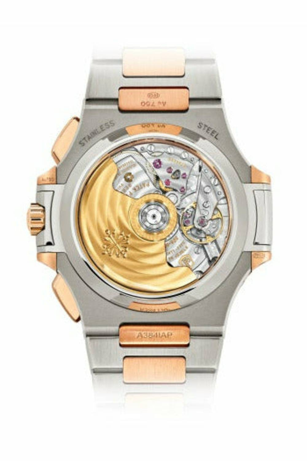 Patek Philippe Nautilus 5980/1AR – Two-Tone Rose Gold & Steel, Chronograph
