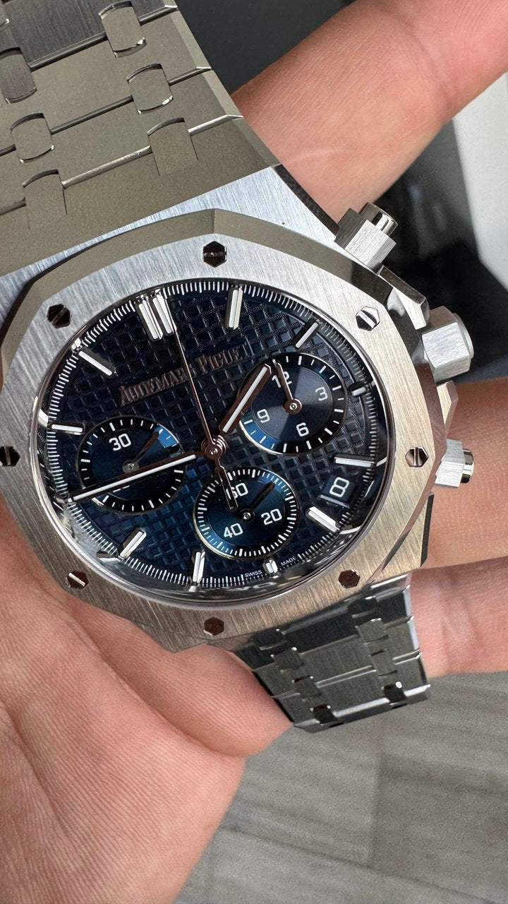 Audemars Piguet Royal Oak Chronograph “50th Anniversary” Blue Dial
