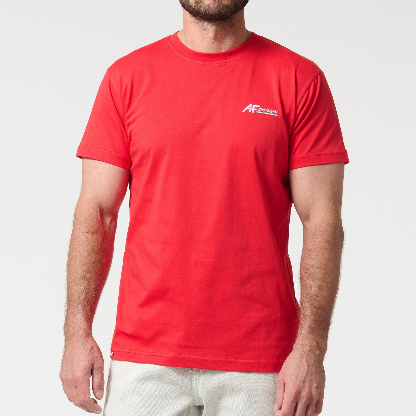 Pit Crew T-Shirt - AF Corse Red
