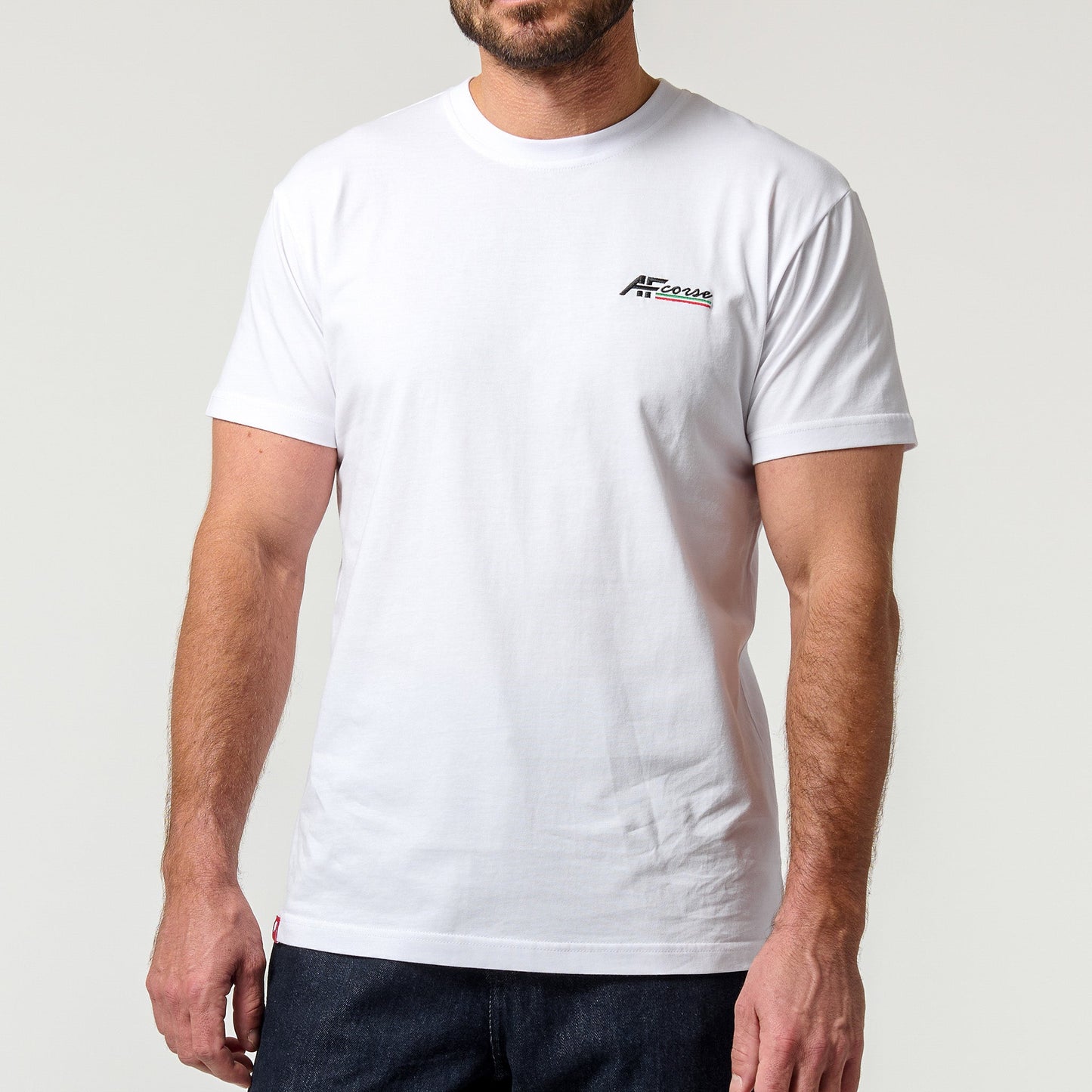 Pit Crew T-Shirt - AF Corse White