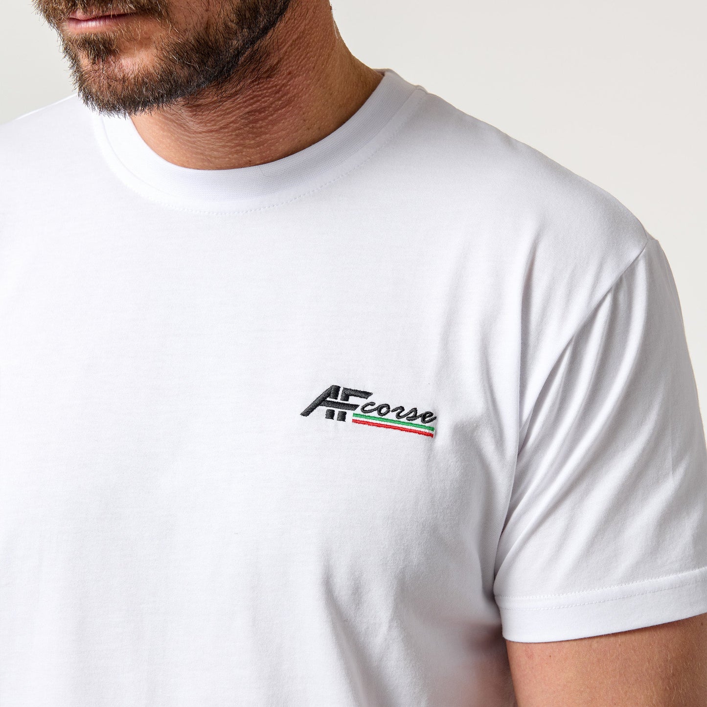 Pit Crew T-Shirt - AF Corse White