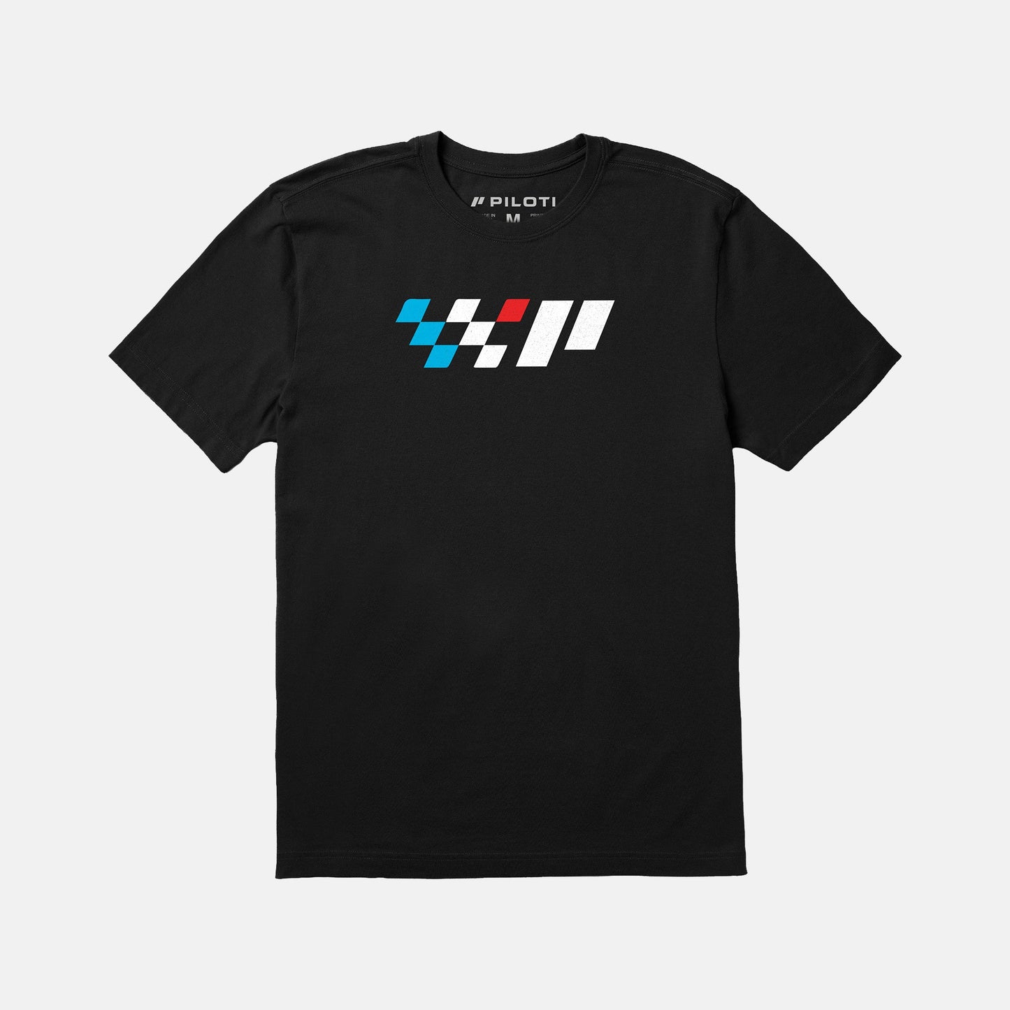 Checkered T-Shirt - Black