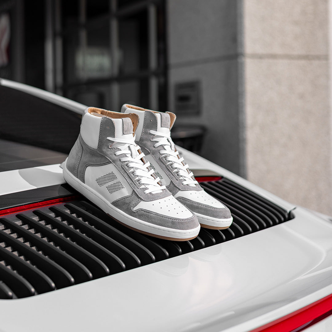 Drift Mid - White/Grey