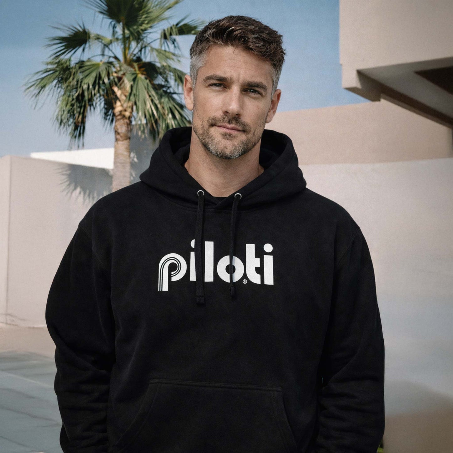 Retro Classic Hoodie - Black