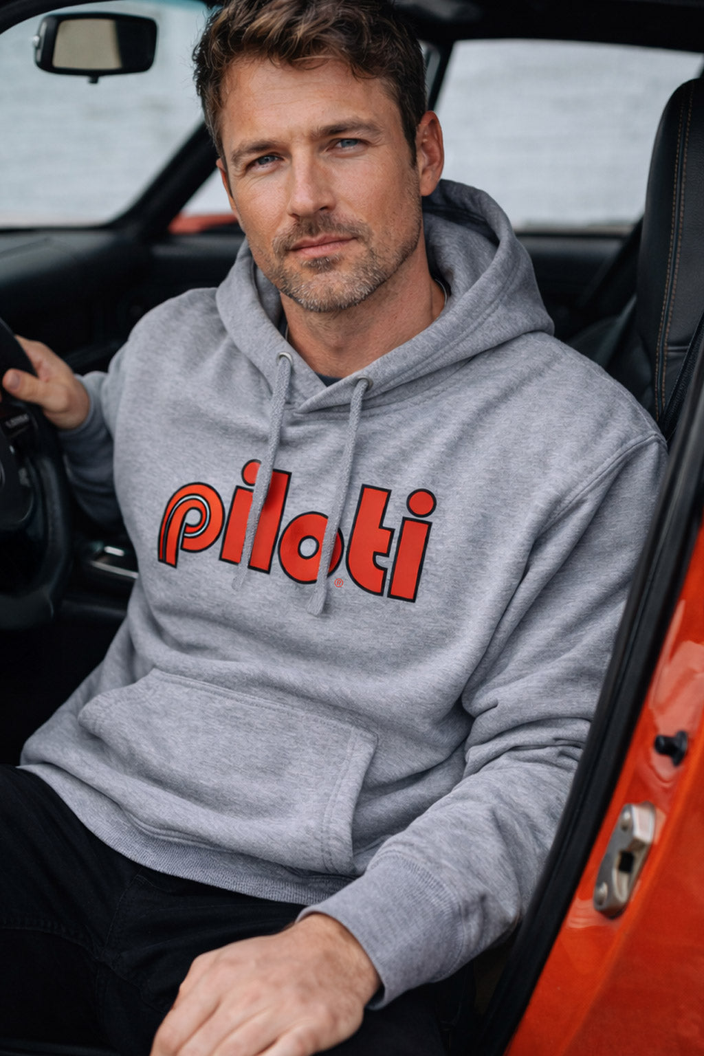 Retro Classic Hoodie - Carbon Grey