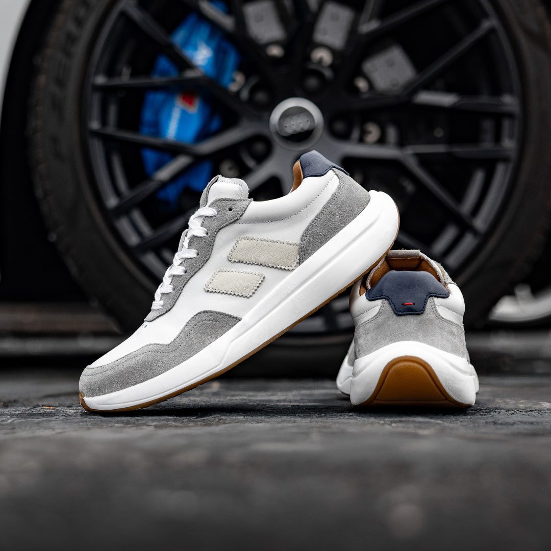 Modena - White/Grey/Navy
