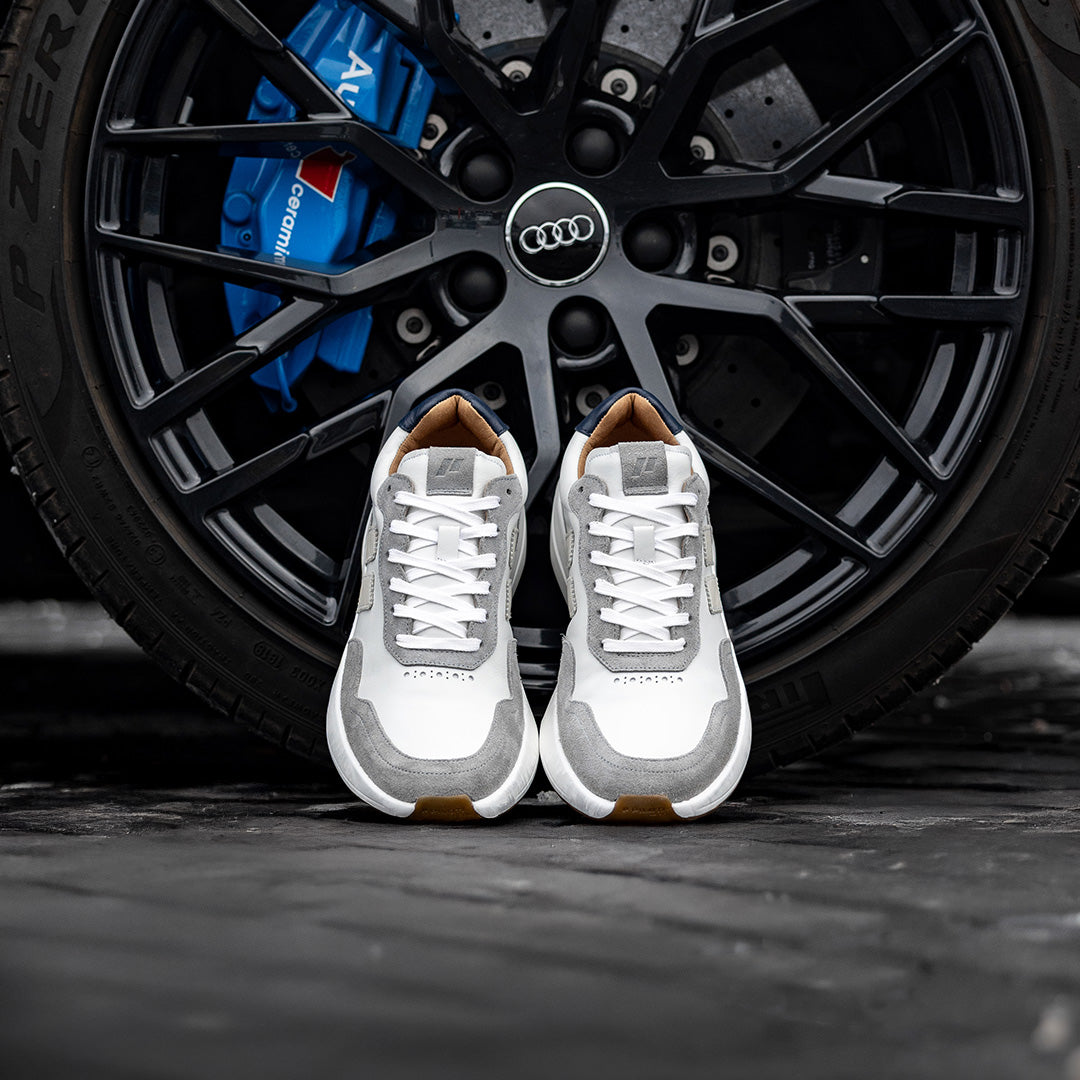 Modena - White/Grey/Navy