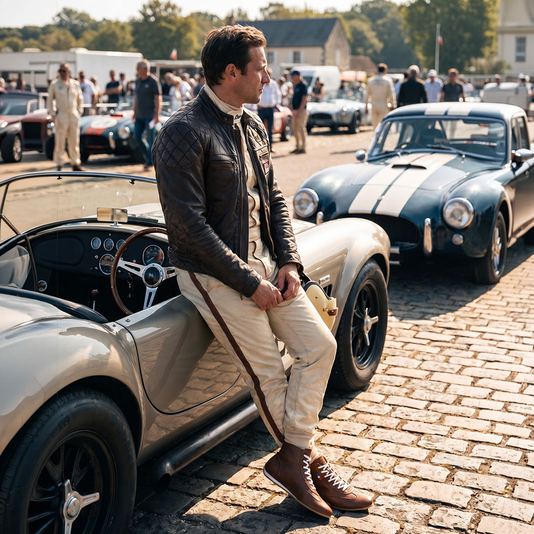 Retro Boot - 24H Le Mans Brown
