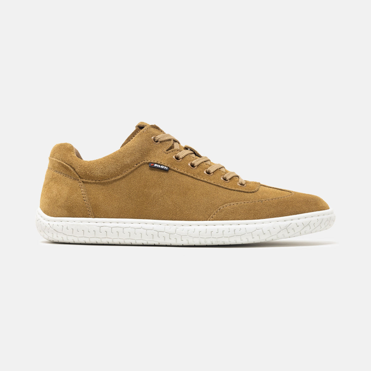 Piloti Shift Driving Shoes Tan in Lateral view