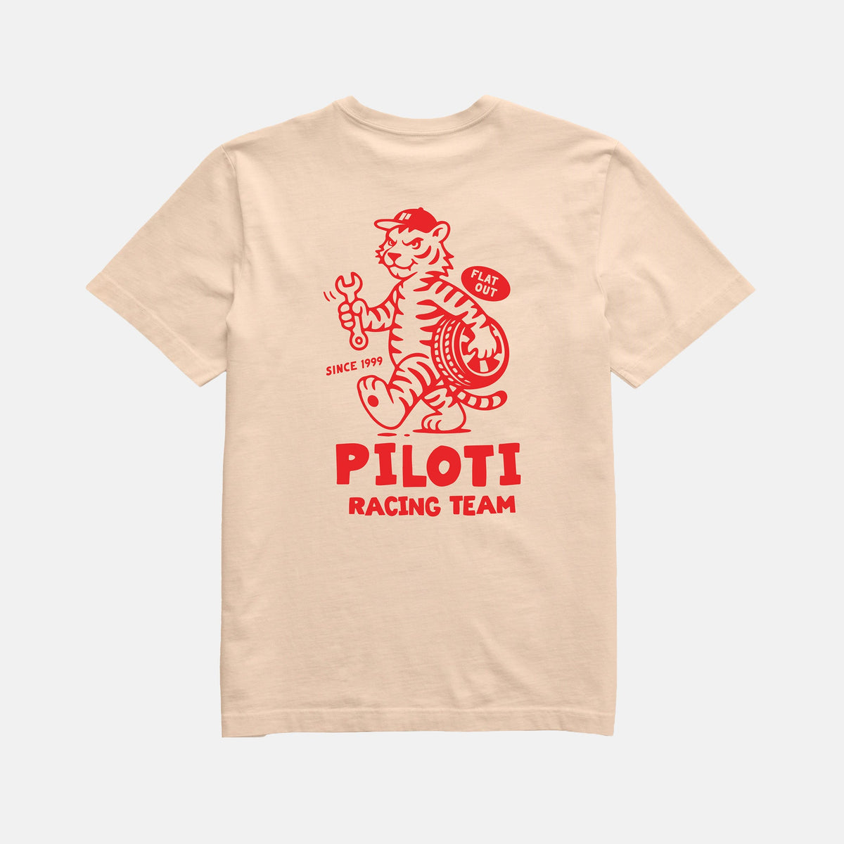 Tiger T-Shirt - Birch White