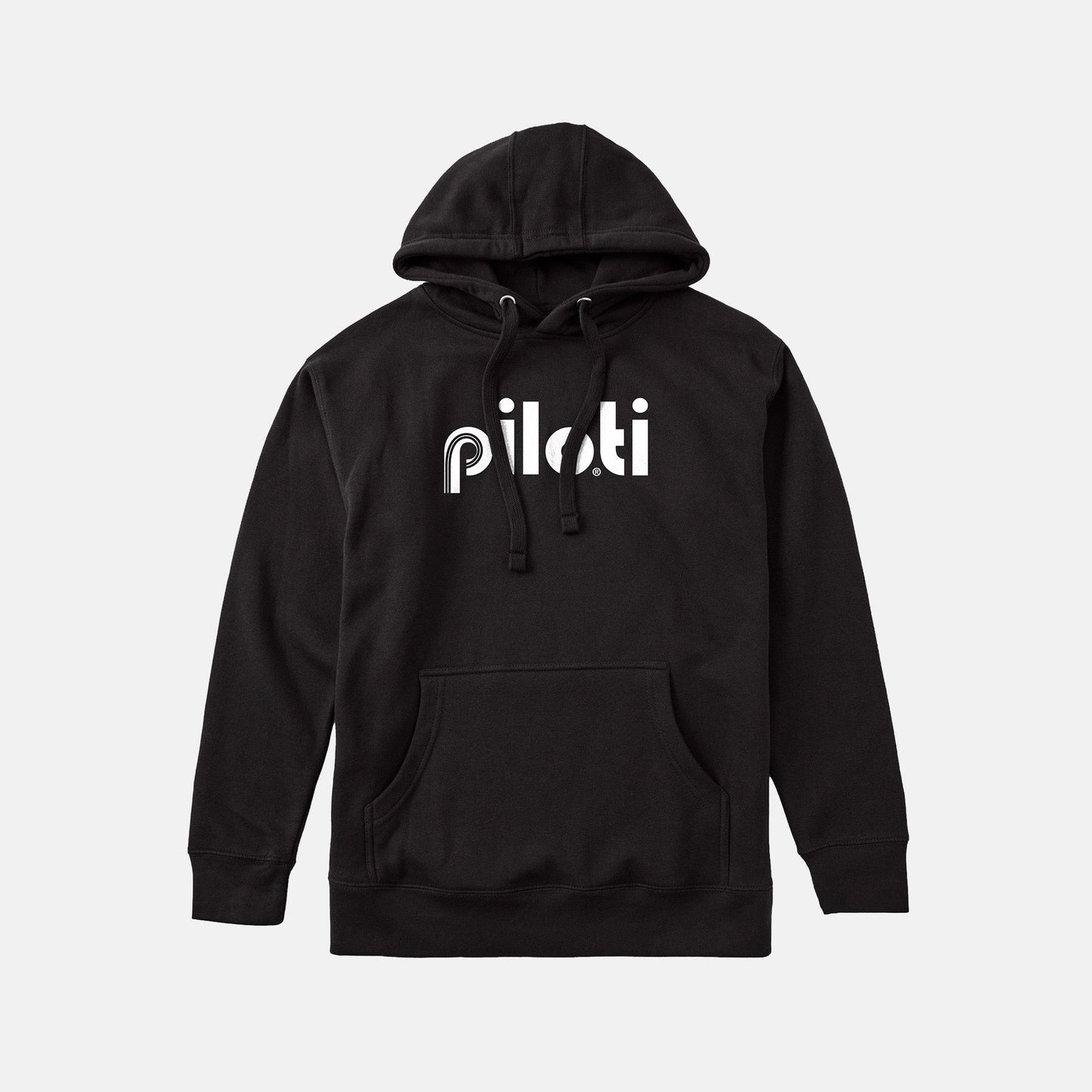 Retro Classic Hoodie - Black