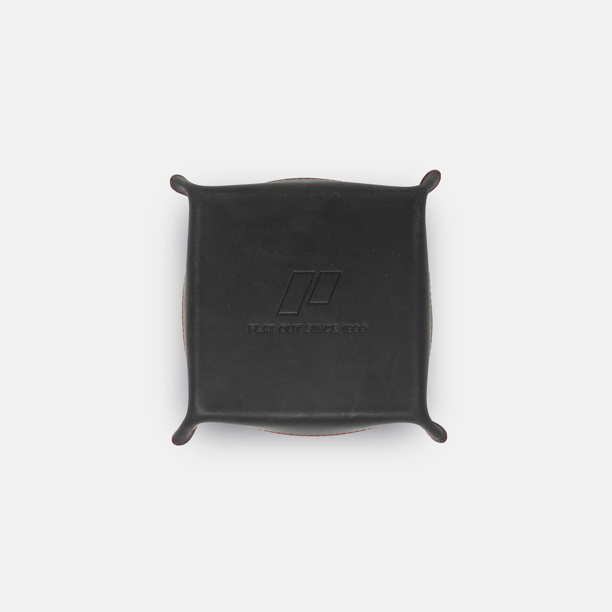Valet Tray - Black/Red