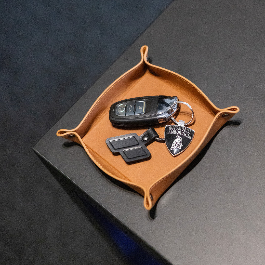 Valet Tray - Cognac