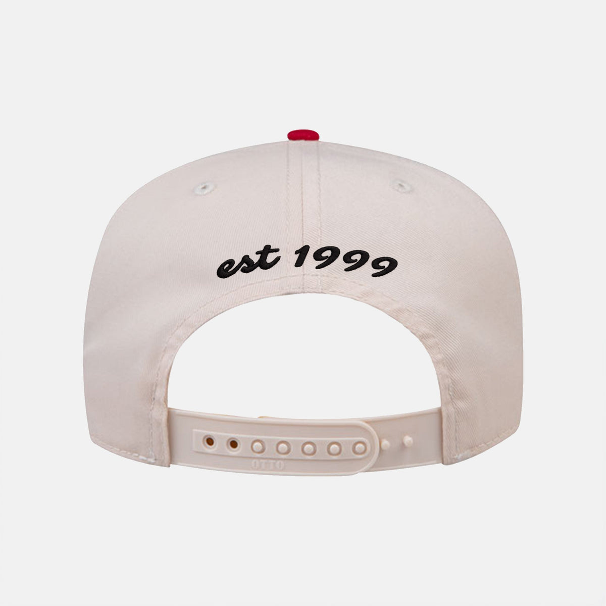 Vintage Piloti Hat - Natural/Red