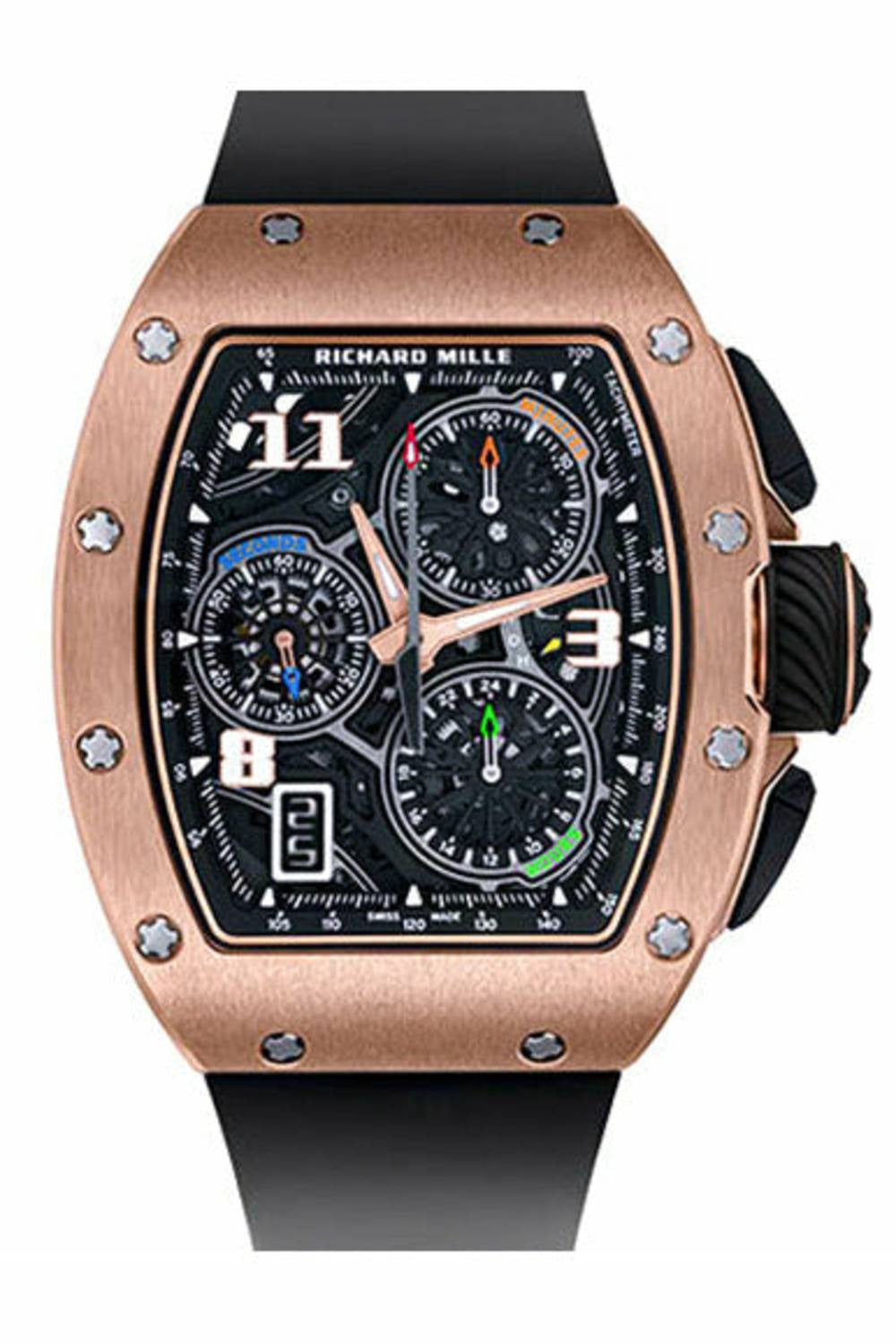 Richard Mille RM 72-01 Automatic Flyback Chronograph Rose Gold