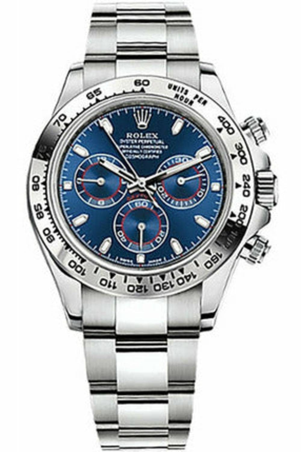rolex cosmograph daytona blue 116509