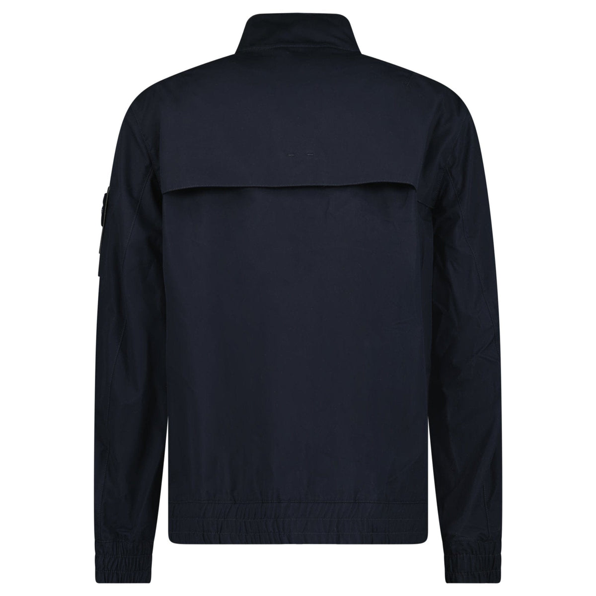 Stone Island Ghost Weatherproof Cotton Canvas Jacket Navy — S — Back View