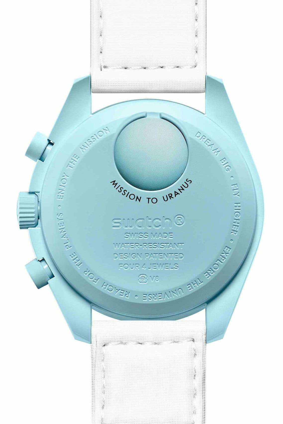 swatch moonswatch "mission to uranus" swatch x omega