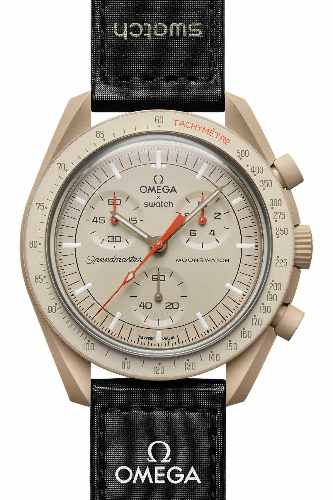 swatch omega x swatch - bioceramic moonswatch collection mission to jupiter