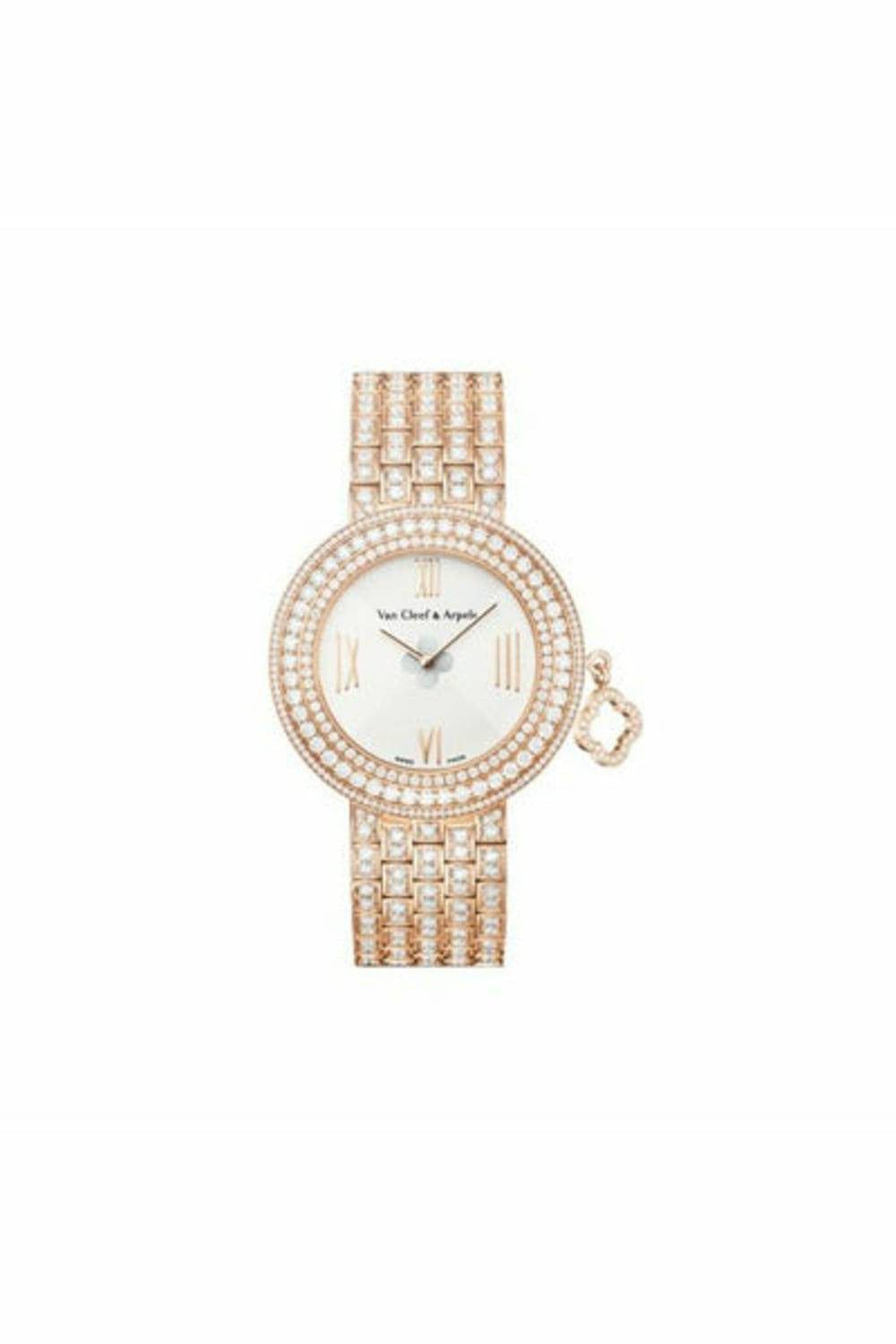 van cleef & arpels charms full diamond pave