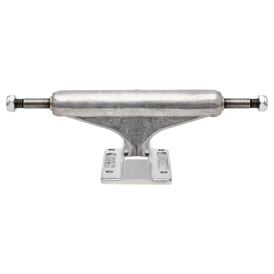 Independent 144 Stage 11 Forged Hollow Silver Standard Skateboard Trucks, designed for optimal skate performance.