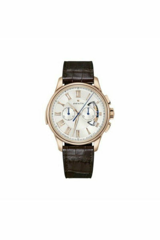 zenith academy 18kt rose gold 45mm men's watch