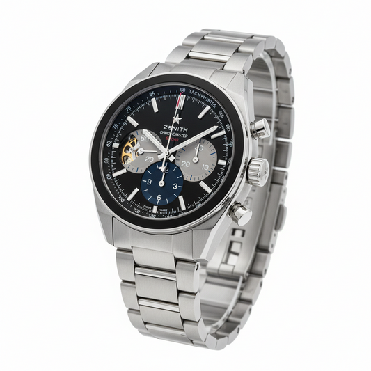 Zenith Chronomaster Sport Black Dial Steel - 03.3100.3600/69.M3100