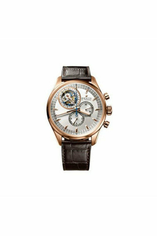zenith el primero 18kt rose gold 44mm men's watch