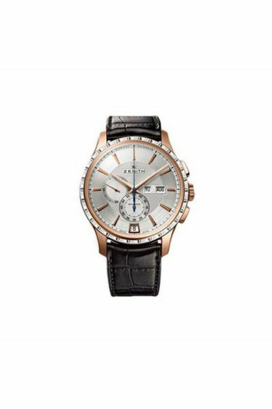 zenith el primero captain winsor 18kt rose gold 42mm men's watch