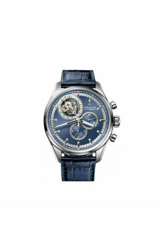 zenith el primero stainless steel 44mm unisex watch